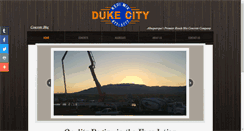 Desktop Screenshot of dukecityredimix.com